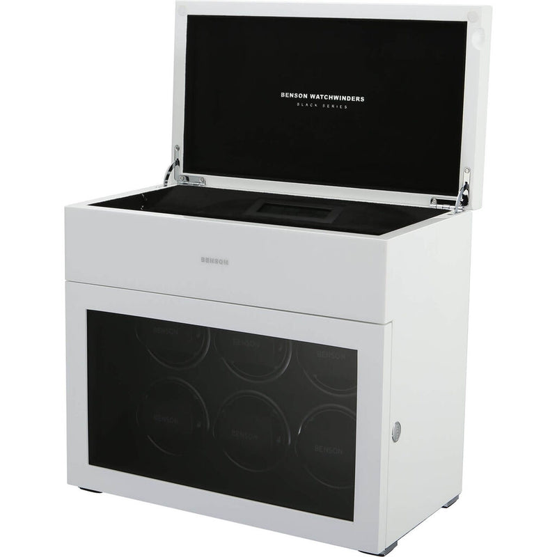 Benson Black Series Six Watch Winder | White
