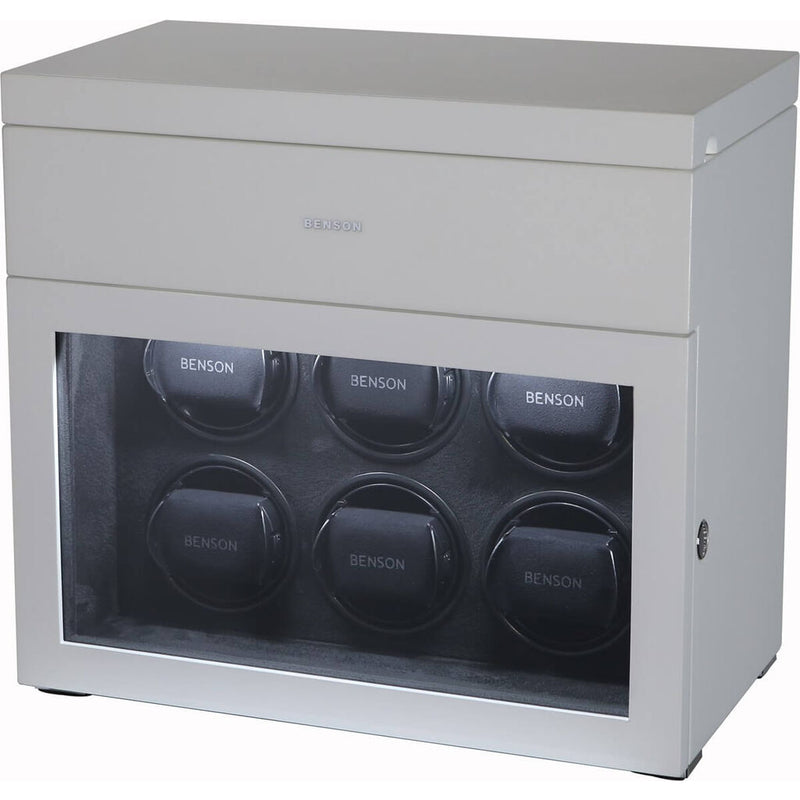 Benson Black Series Six Watch Winder | White