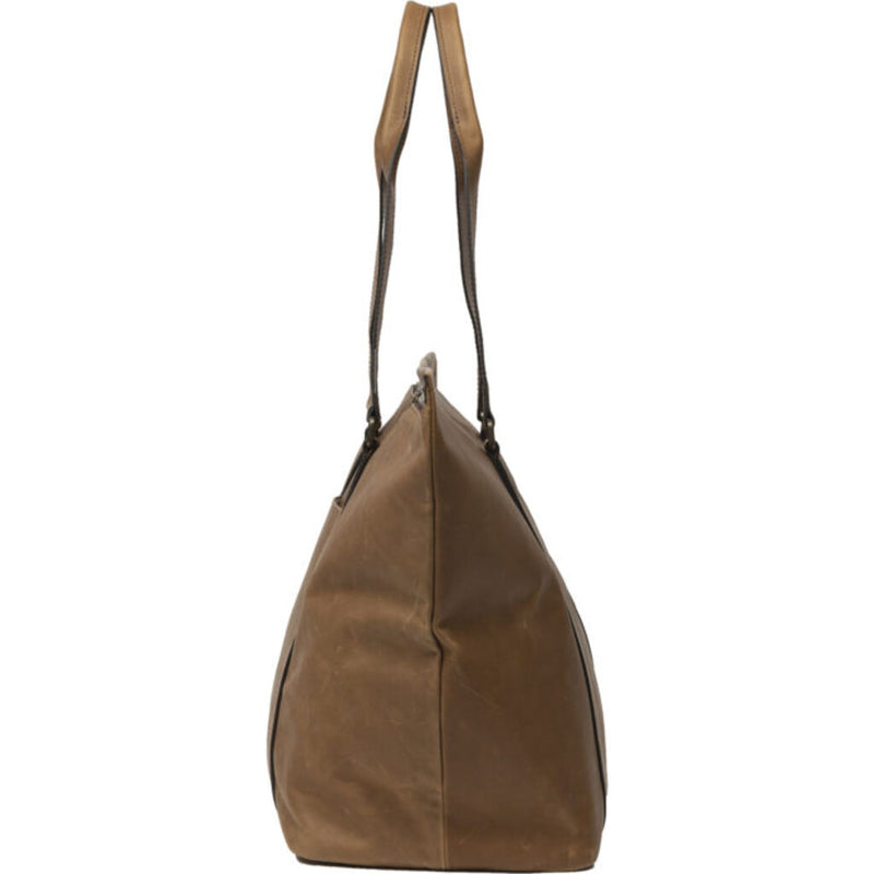 Moore & Giles Reclaimed Zip Tote| Heirloom Oak