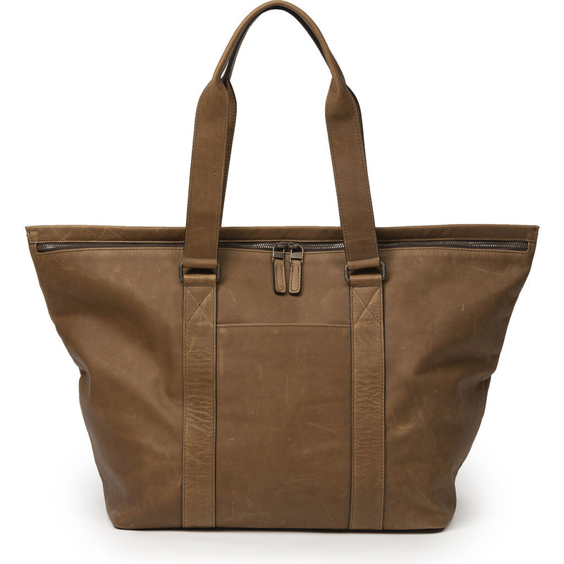 Moore & Giles Reclaimed Zip Tote| Heirloom Oak