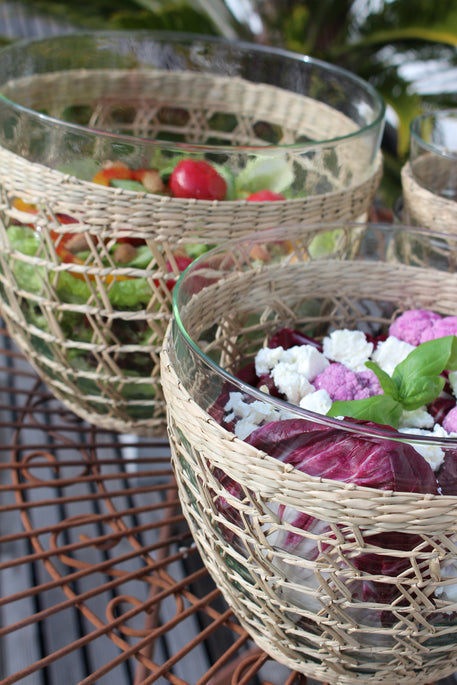 Seagrass Cage Bowl | Small & Large