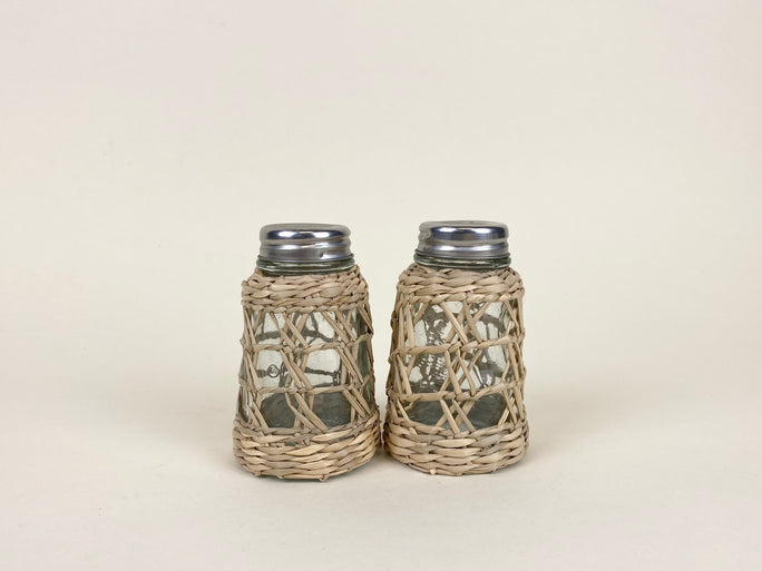 Seagrass Cage Salt and Pepper Shaker