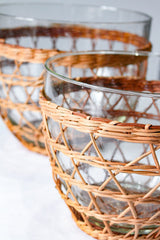Seagrass Rattan Cage Salad Bowl | Medium & Large