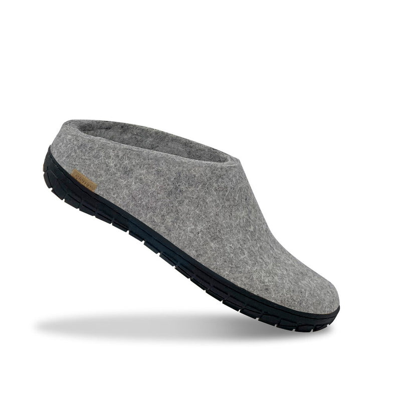 Glerups The Slip-On with Natural Rubbery Sole | Honey Grey