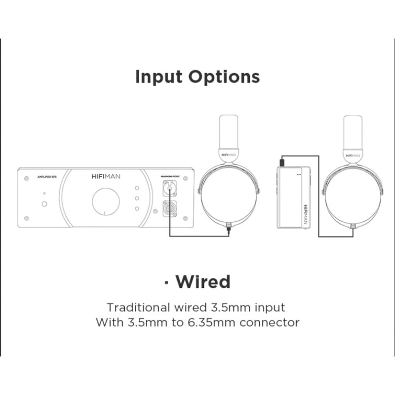 HifiMan HE-R10D Dynamic Version Headphones | Black/Wood