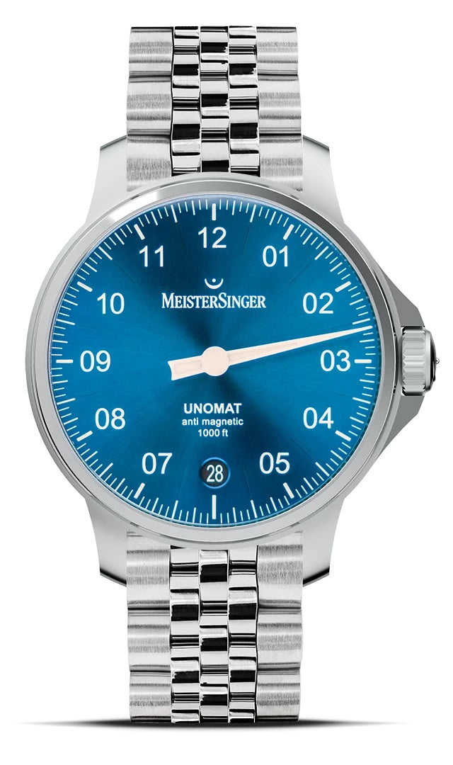 MeisterSinger Unomat 43mm Medium Watch | Stainless Steel