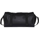 Rains Buckle Rolltop Duffel | Black