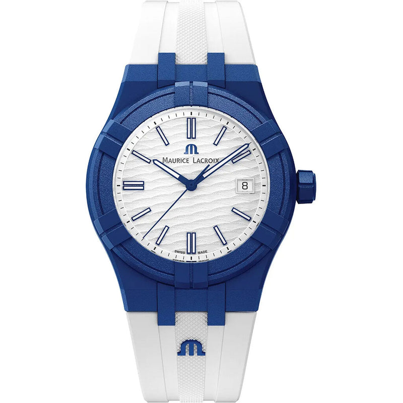 Maurice Lacroix Aikon Tide Watch | White/Navy