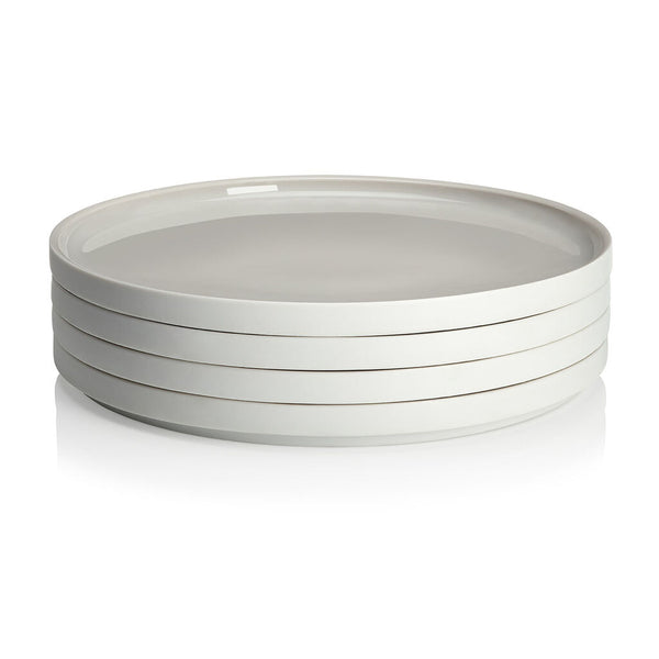 Degrenne L'Econome Starck Porcelain 9.4" Plates | Set of 5