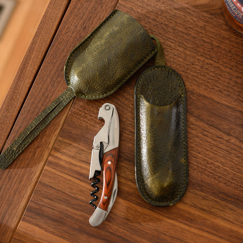 Moore & Giles Corkscrew Sleeve with Wine Key