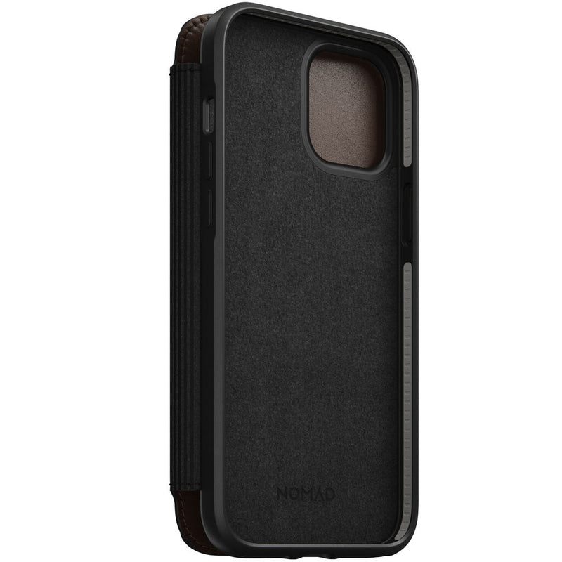 Nomad Rugged Folio Leather Case iPhone 12 Pro Max