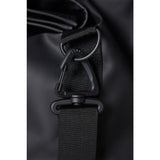 Rains Buckle Rolltop Duffel | Black