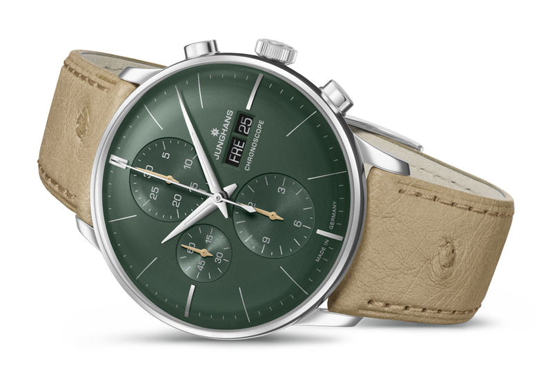 Junghans Meister Chronoscope Automatic Wristwatch | Sapphire Crystal Glass