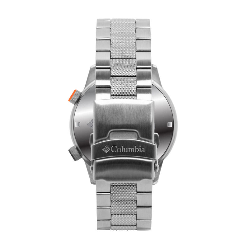 Columbia Collegiate Outbacker Clemson Tigers Men's Analog Watch | Stainless Steel Bracelet