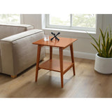 Greenington Antares Solid Bamboo End Table | Exotic