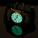 Bertucci A-2T Super Classic Luminous Watch | Super Luminous Dial/Nylon Band