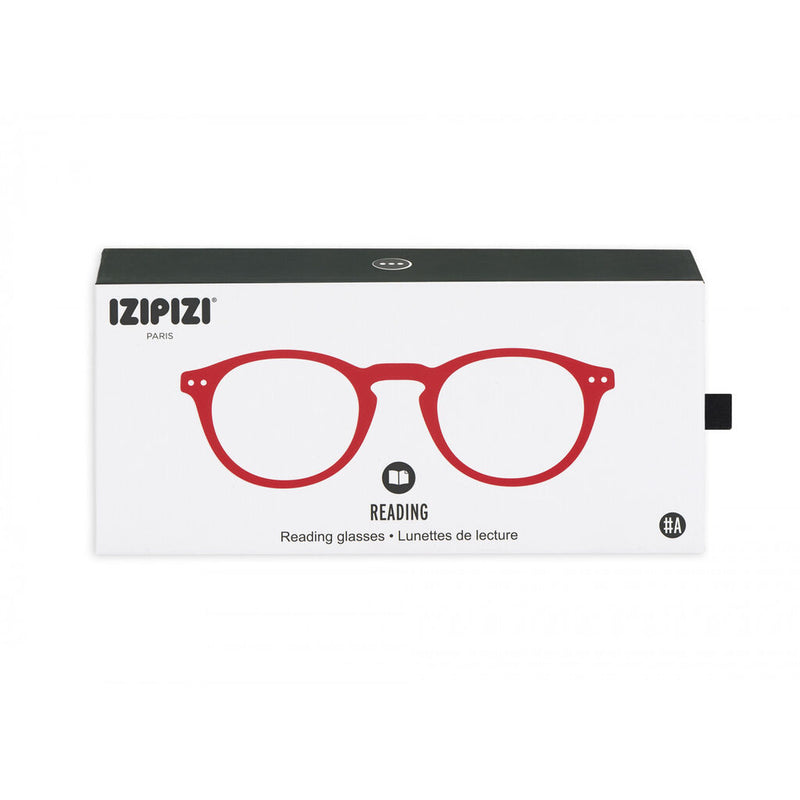 Izipizi Reading Glasses A-Frame | Red Crystal Soft