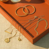 Awe Inspired Athena Necklace | Box Chain