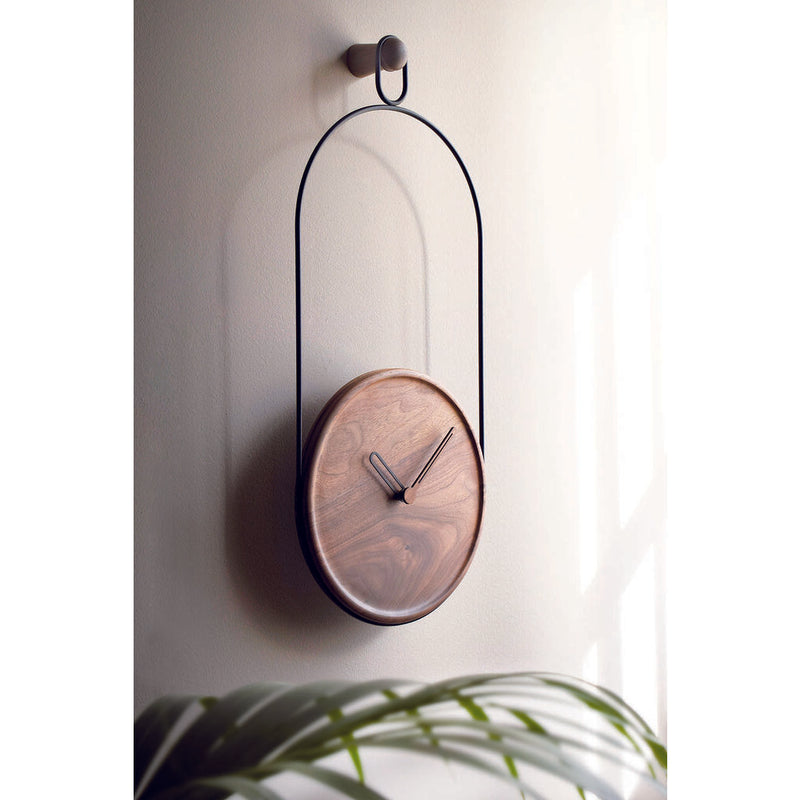 Nomon Eslabon Black Wall Clock