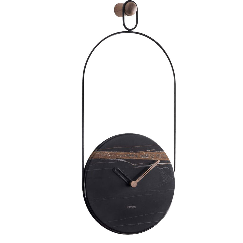 Nomon Eslabon Black Wall Clock