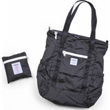 Hellolulu Macon Packable 19L Tote Bag | Black HLL-80014-BLK