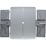 Picnic Time Oniva Aluminum Portable Picnic Table w/ Seats | Silver