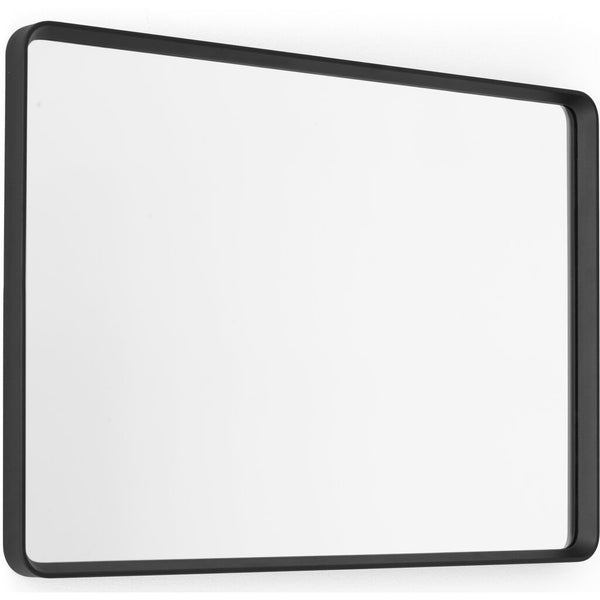 Menu Design Norm Rectangular Wall Mirror | Black