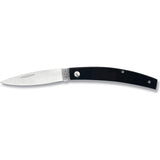 Coltellerie Berti Fratelli Gobbo Pocket Knife | Black Lucite Handle-80