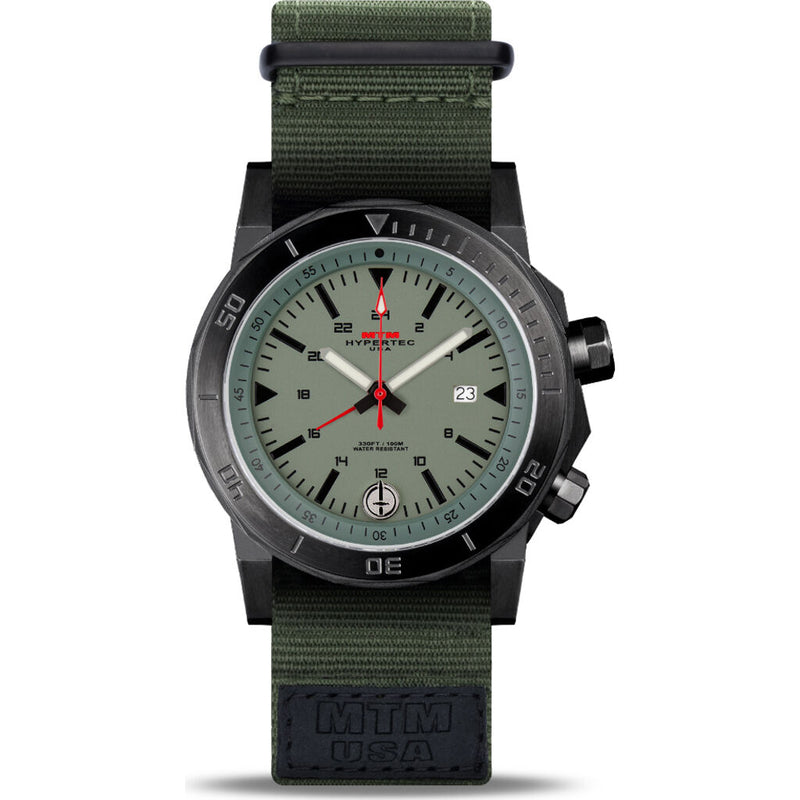 MTM Special Ops H-61 Watch | Black/Green/Nylon Green