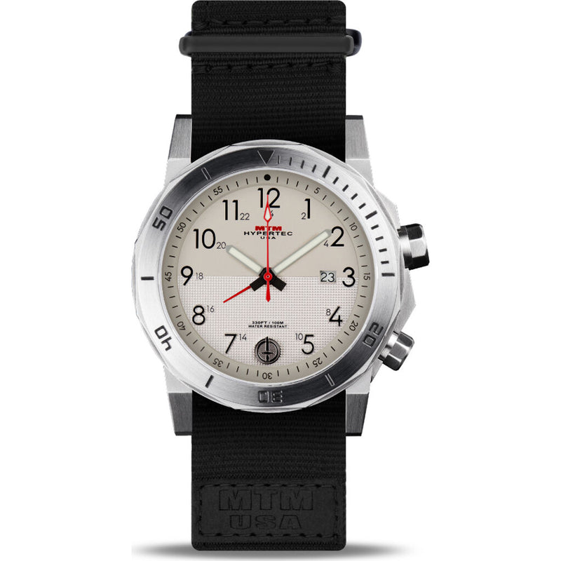 MTM Special Ops H-61 Watch | Silver/Tan II/Nylon Tan
