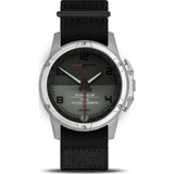 MTM Special Ops Silver Status Watch | Silver/Nylon Black