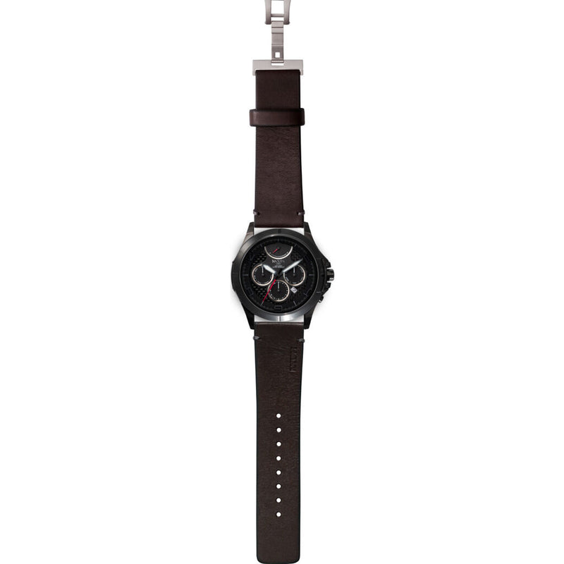 MTM Special Ops 42 Oconus Watch | Black/Black II/Leather Black