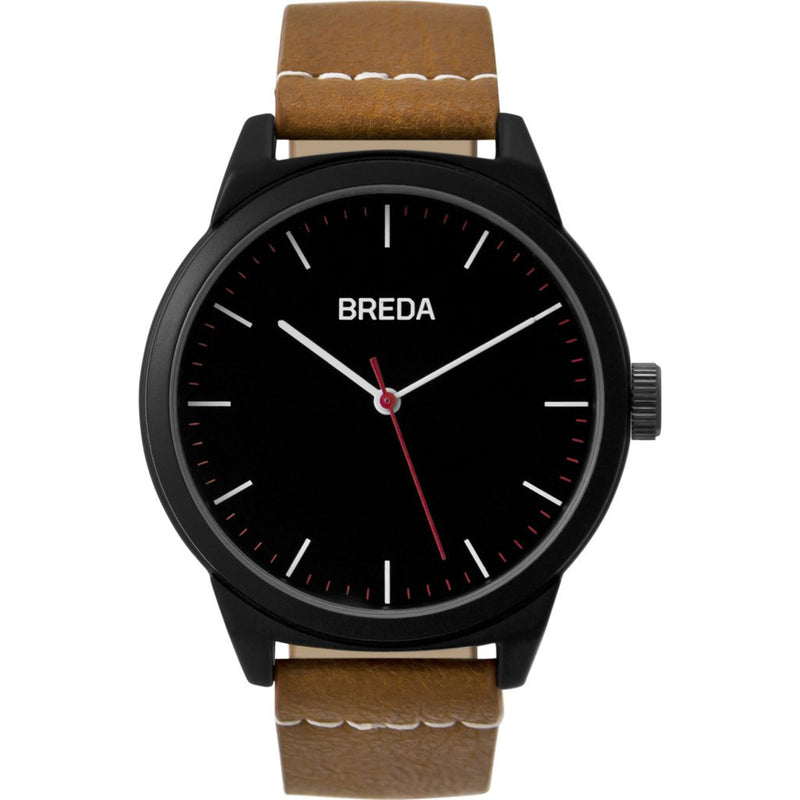 Breda Watches Rand Watch Black/Brown 8184a Sportique