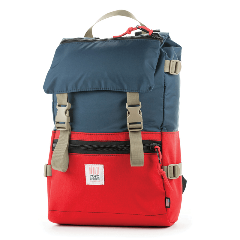 Topo Designs Rover Pack Backpack Navy/Red