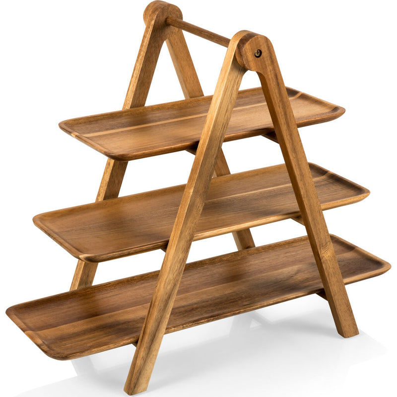 Picnic Time Toscana Serving Ladder - 3 Tiered Serving Station