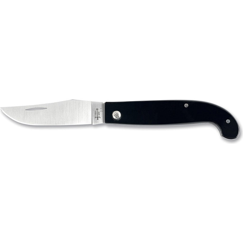 Coltellerie Berti Fratelli Zuava Pocket Knife | Black Lucite Handle-82