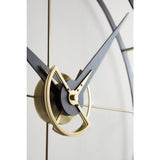 Nomon Doble O NG Wall Clock | Brass/Calabo Wood