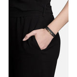 Miansai Nexus Wrap Bracelet, Gold Vermeil | Black
