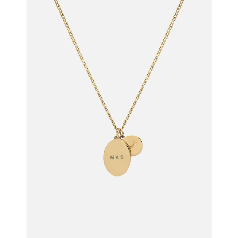 Miansai Mini Dove Pendant Necklace, Gold Vermeil | Polished Gold