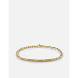 Miansai 3Mm Id Chain Bracelet, Gold Vermeil | Small Polished Gold