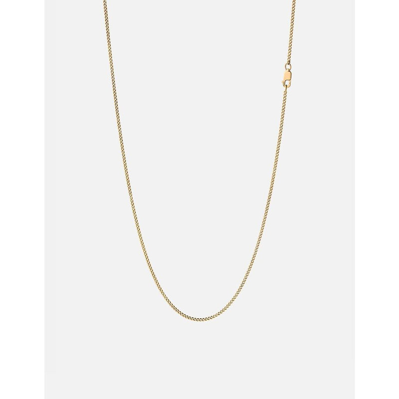 Miansai 1.3Mm Gold Vermeil Cuban Chain Necklace | Polished Gold