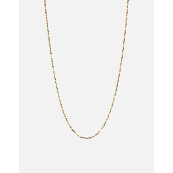 Miansai 1.3Mm Gold Vermeil Cuban Chain Necklace | Polished Gold