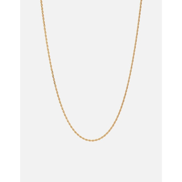 Miansai 1.8Mm Rope Chain Necklace, Gold Vermeil | Polished Gold