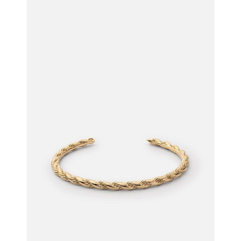 Miansai Rope Chain Cuff, Gold Vermeil | Polished Gold