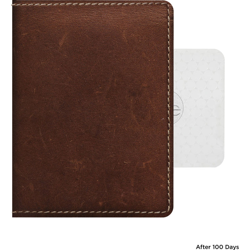 Nomad Wallet w/ Tile | Rustic Brown Leather