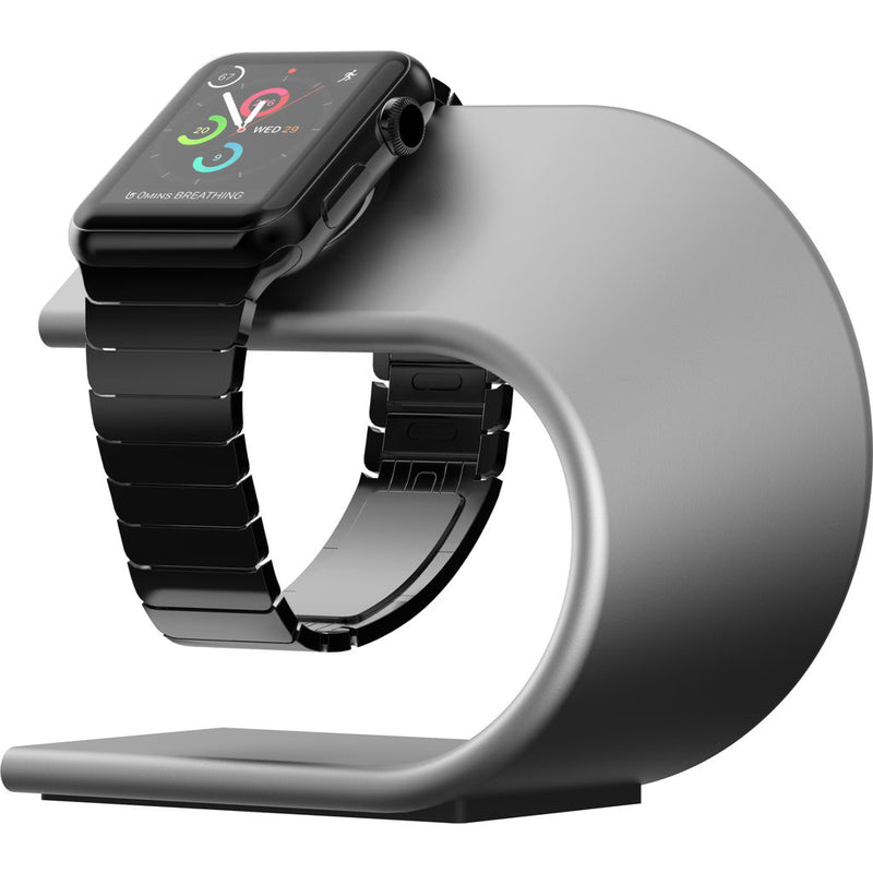 Hello Nomad Stand for Apple Watch | Silver