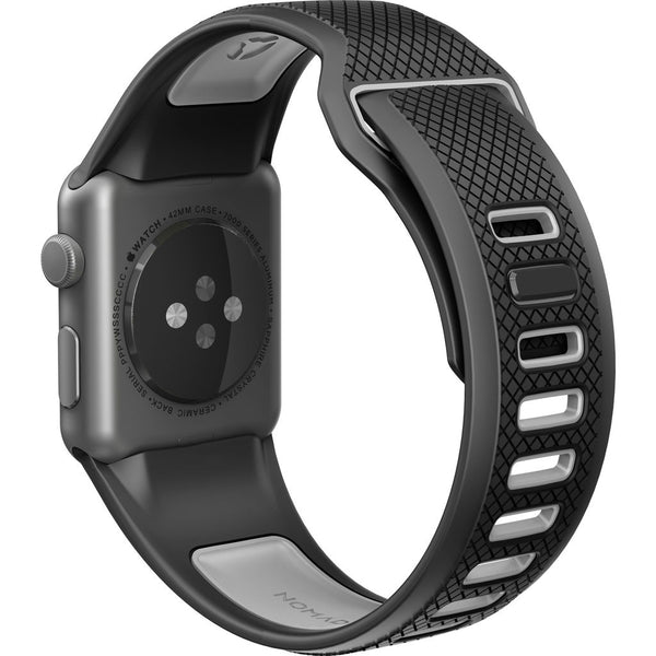 Nomad Silicone Sport Strap for Applewatch | Black