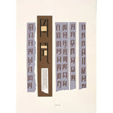 Danese Milano Scrittura Illeggibile Print