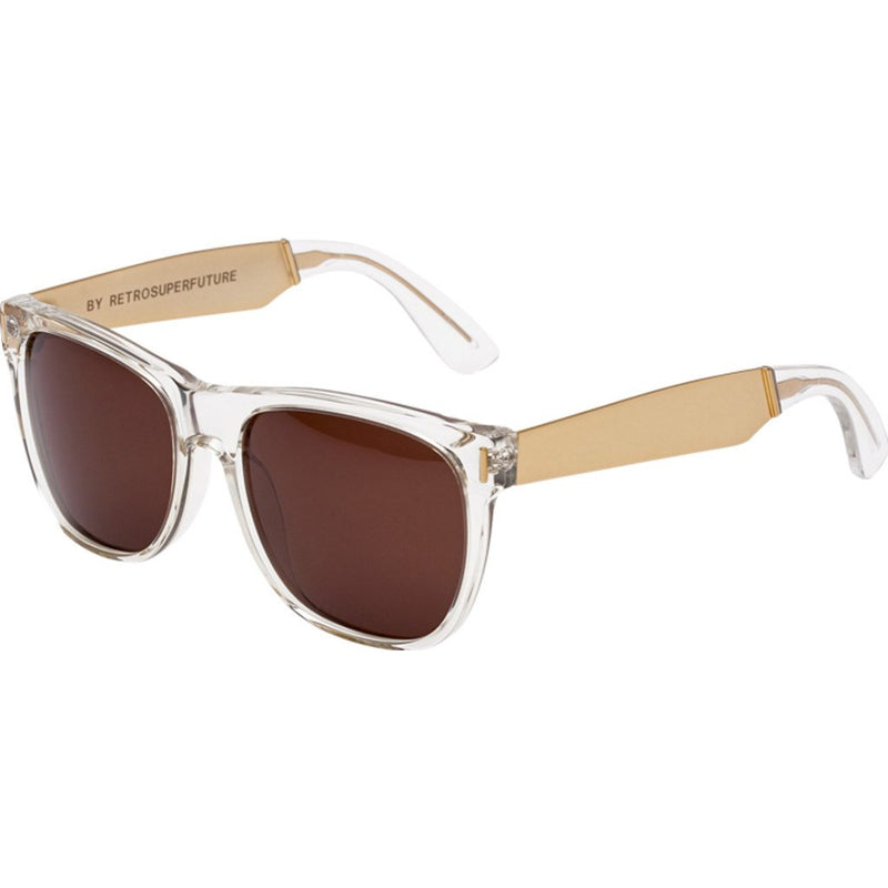 RetroSuperFuture Classic Sunglasses | Francis Crystal Gold 892