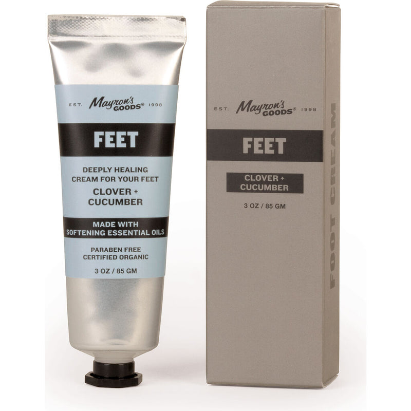 Mayron's Goods Foot Cream | Clover and Cucumber | 3oz 